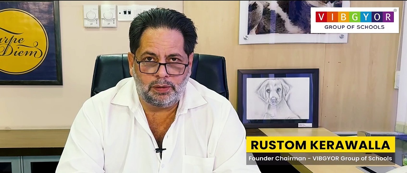 #Rustom Kerawalla, Founder and Chairman of #VIBGYOR Group of Schools in a New Year's message sharing the exciting journey that lies ahead in 2024