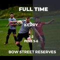 HIGHLIGHTS of Bow Street reserves' penalty shootout win against Kerry in the Emrys Morgan Quarter Final