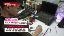 Self-taught artist, kayang gumihit ng 17 drawing sa loob ng 10 hours?! | Good News