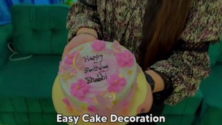 Easy Cake Decoration Ideas | Pineapple Cake Design | बनाएं बेकरी स्टाइल पाइनएप्पल केक |