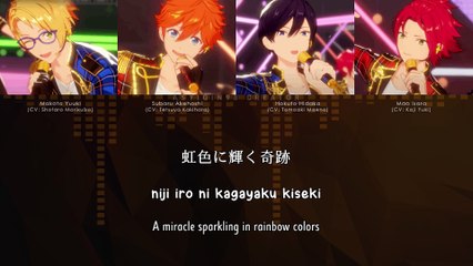 niji iro no seasons / 虹色のSeasons - Trickstar (lyrics)