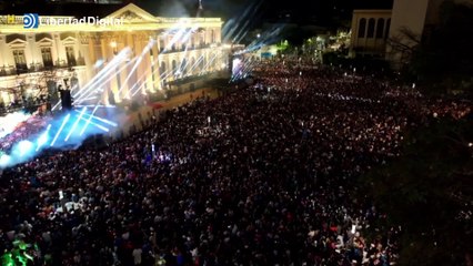 El primer discurso de Bukele tras su reelección