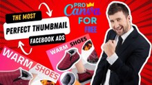 How to Create Successful Facebook Ads Thumbnail using canva pro + Get Canva Pro