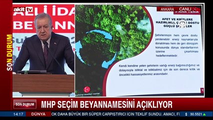 MHP seçim beyannamesini açıkladı
