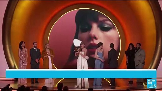 Taylor Swift wins album of the year at the Grammy Awards for the fourth time