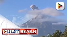 Bulkang Mayon, nagkaroon ng phreatic explosion kahapon