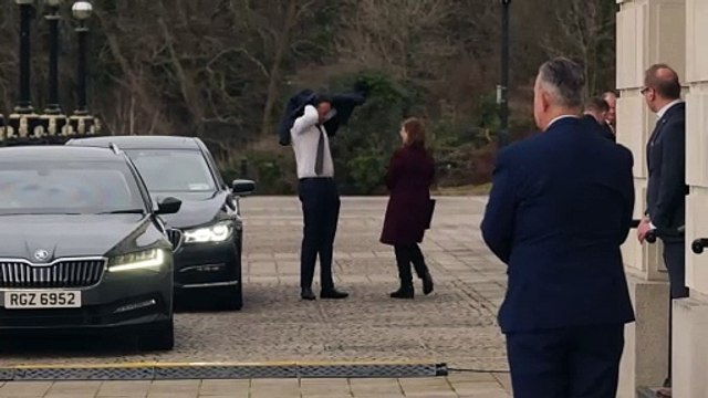 Varadkar arrives at Stormont to meet Executive leaders