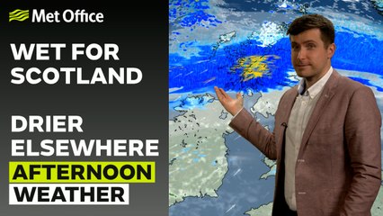 Met Office Afternoon Weather Forecast 05/02/24 - Predominantly cloudy and blustery