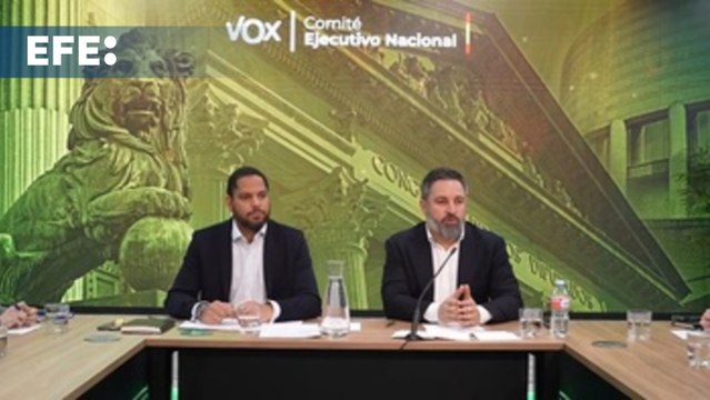 Abascal reúne al Comité Ejecutivo Nacional tras su reelección al frente de VOX