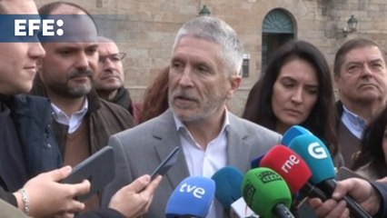 Marlaska cree que Rueda no tiene “nada que ofrecer” a los gallegos y por eso se esconde