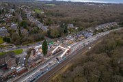 New bridge in place as £145m rail upgrade nears completion