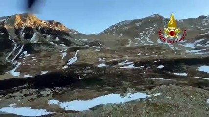 Incendio devasta il Monte Cusna, la vetta più alta dell'Appennino Reggiano