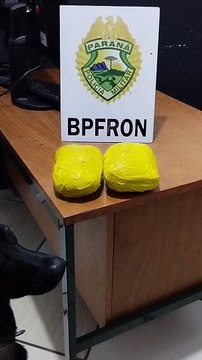 Mulher que estava com haxixe em ônibus interestadual é presa pelo BPFron, em Umuarama