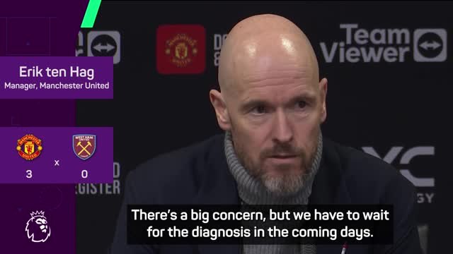 Lisandro Martinez injury 'a personal disaster' - Ten Hag