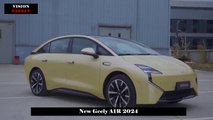 First Look at Geely Air , New Geely AIR 2024