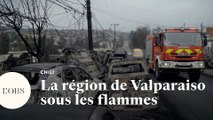 Quartiers dévastés, voitures calcinées : le Chili frappé par des incendies de forêts dramatiques