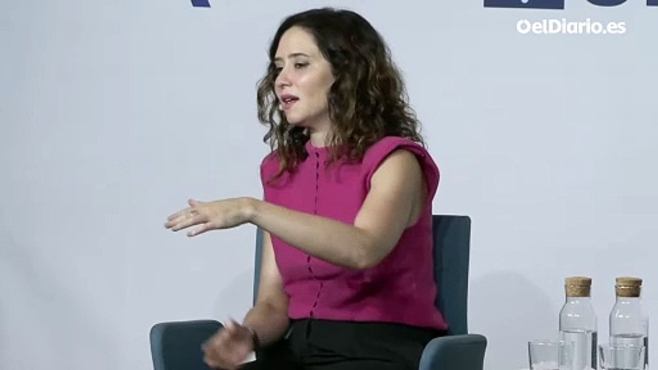 Ayuso ensalza Madrid ante Aznar: "La vida aquí es distinta, cada día es una aventura"