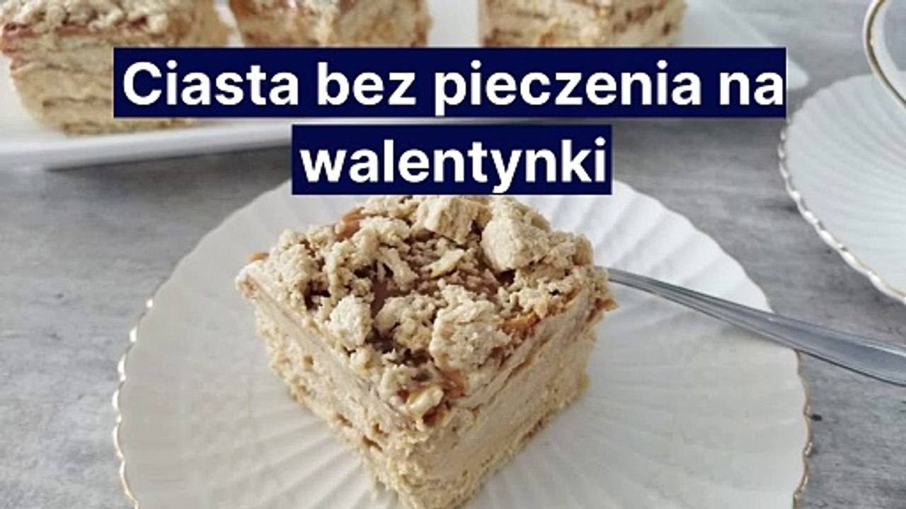 Ciasta bez pieczenia na walentynki