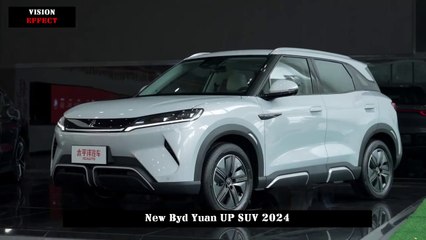 Close Up Details , Large Area + 401 Km Pure Electric Range ,New Byd Yuan UP SUV 2024