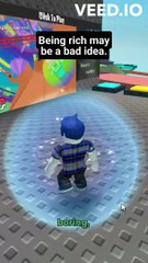 Having Robux is not the best option, here's why.