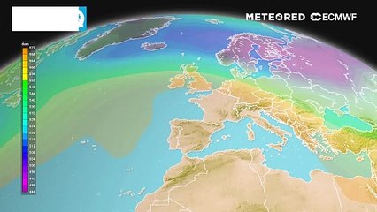Saccatura atlantica nel fine settimana