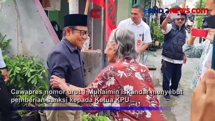 DKPP Putuskan KPU Langgar Kode Etik Loloskan Gibran, Cak Imin: Catatan Hitam Proses Politik