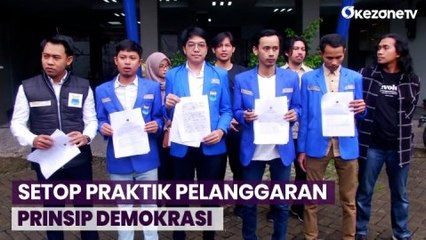 PMII Desak Presiden Jokowi Berhenti Lakukan Praktik Pelanggaran Prinsip Demokrasi