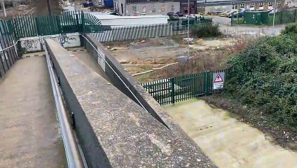 Footbridge where women have been sexually assaulted
