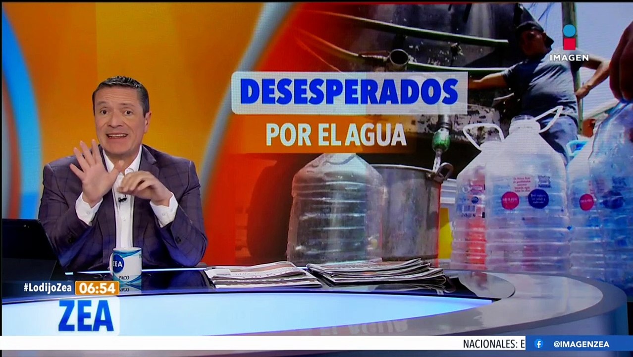 Pipas no alcanzan a cubrir el desabasto de agua en Ecatepec, Edoméx