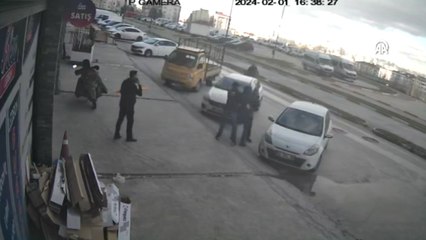Polisten kaçan şüpheliyi izinli olan bekçi yakaladı