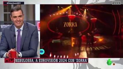 Pedro Sánchez sobre 'Zorra', la canción que va a representar a España en Eurovisión: "Entiendo que a la fachosfera le hubiera gustado tener el 'Cara al sol', pero a mí me gustan más este tipo de canciones"