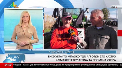 Οι Αγρότες Παναγιώτης Κατσικογιάννης και Λουκάς Βούλγαρης στο STAR