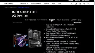 How to Download driver Gigabyte B760M AORUS ELITE AX Motherboard windows 11 or 10