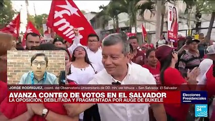 Jorge Rodríguez: "En El Salvador no hay posibilidad de disentir del Gobierno"