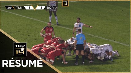 TOP 14 Saison 2023-2024 J14 - Résumé RC Toulon - Union Bordeaux-Bègles