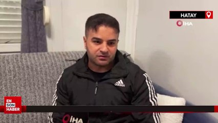 Hatay'da depremde oğlunu kaybeden baba: O gece bana veda etmek istemiş