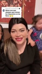 Wendy Tejada  en medio de la polemica tras salir de fiesta