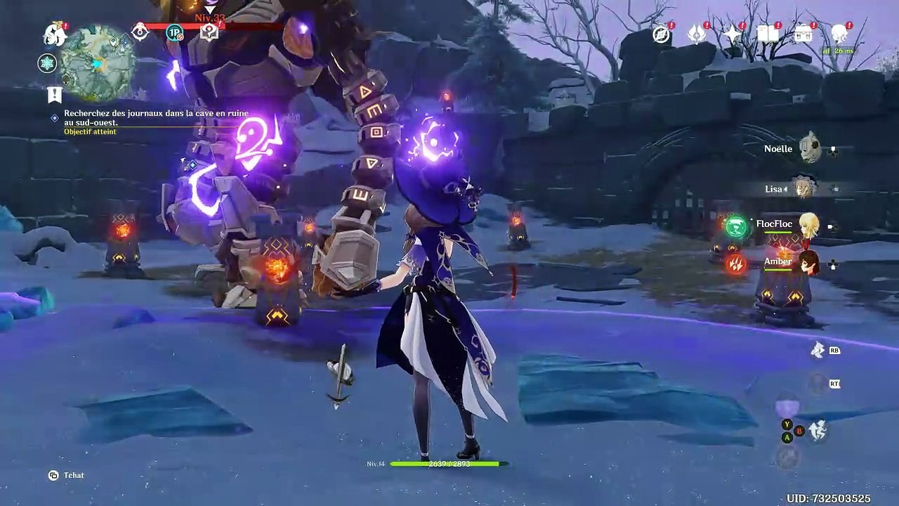 Genshin Impact Royaume sous les neiges