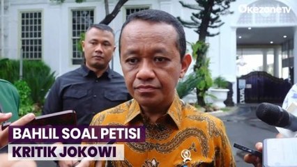 Download Video: Curiga Ramai Petisi Kritik Jokowi, Bahlil: Ini Skenario Kita Paham sebagai Mantan Aktivis