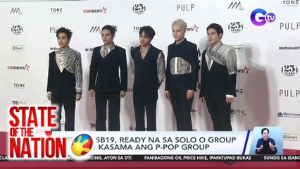 RESTRICTED: Stell ng SB19, ready na sa solo o group projects kasama ang P-Pop group | SONA