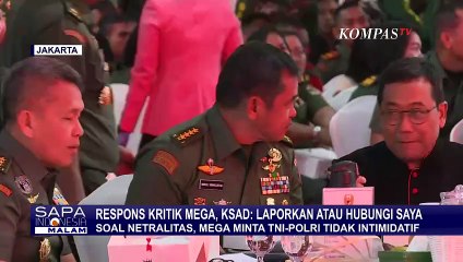 Mega Kritik TNI dan Polri Tak Netral, KSAD Jenderal Maruli Simanjuntak: Laporkan atau Hubungi Saya