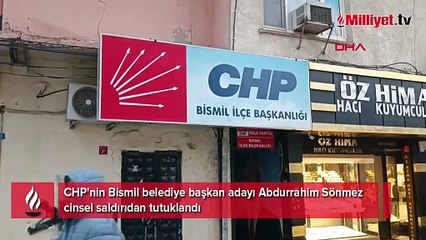 CHP'nin Bismil belediye başkan adayıydı! Abdurrahim Sönmez cinsel saldırıdan tutuklandı
