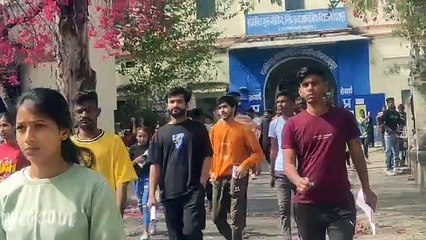 video... 73.67 प्रतिशत अभ्यर्थियों ने दी कृषि पर्यवेक्षक की परीक्षा