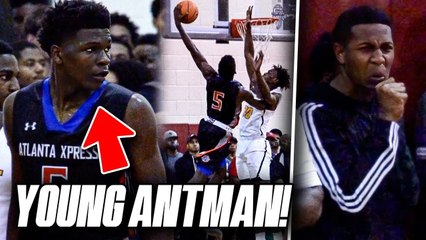 Exclusive Footage of Anthony Edwards Dominating High School Basketball! 🔥