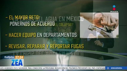 La crisis de agua en México, ¿estamos a punto de colapsar?