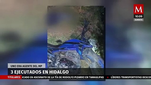 Fin de semana violento deja tres personas ejecutadas en Hidalgo