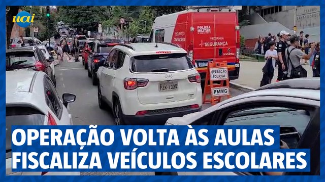 BHTrans: operação volta às aulas fiscaliza veículos escolares