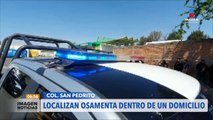Localizan osamenta dentro de un domicilio en Tlaquepaque, Jalisco