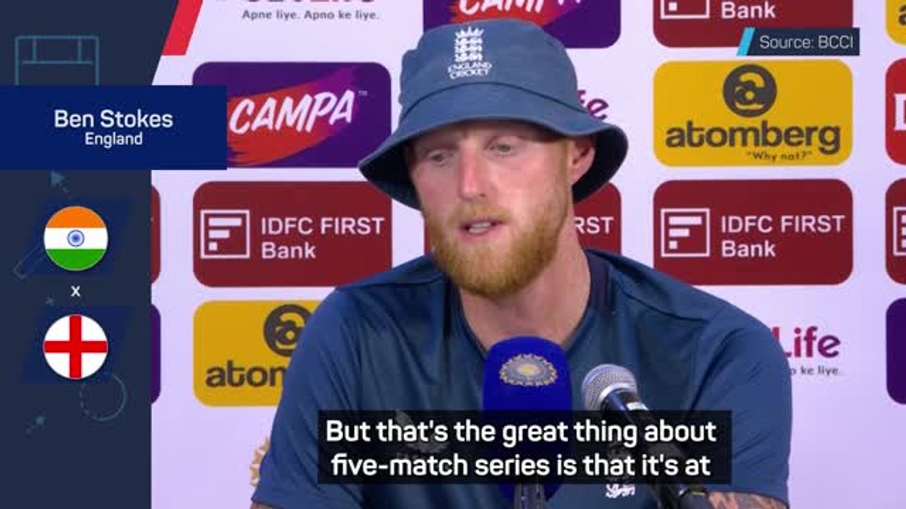 Stokes confident England can still win India series
