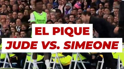 Movistar Plus+ cazó el "pique" Bellingham-Simeone